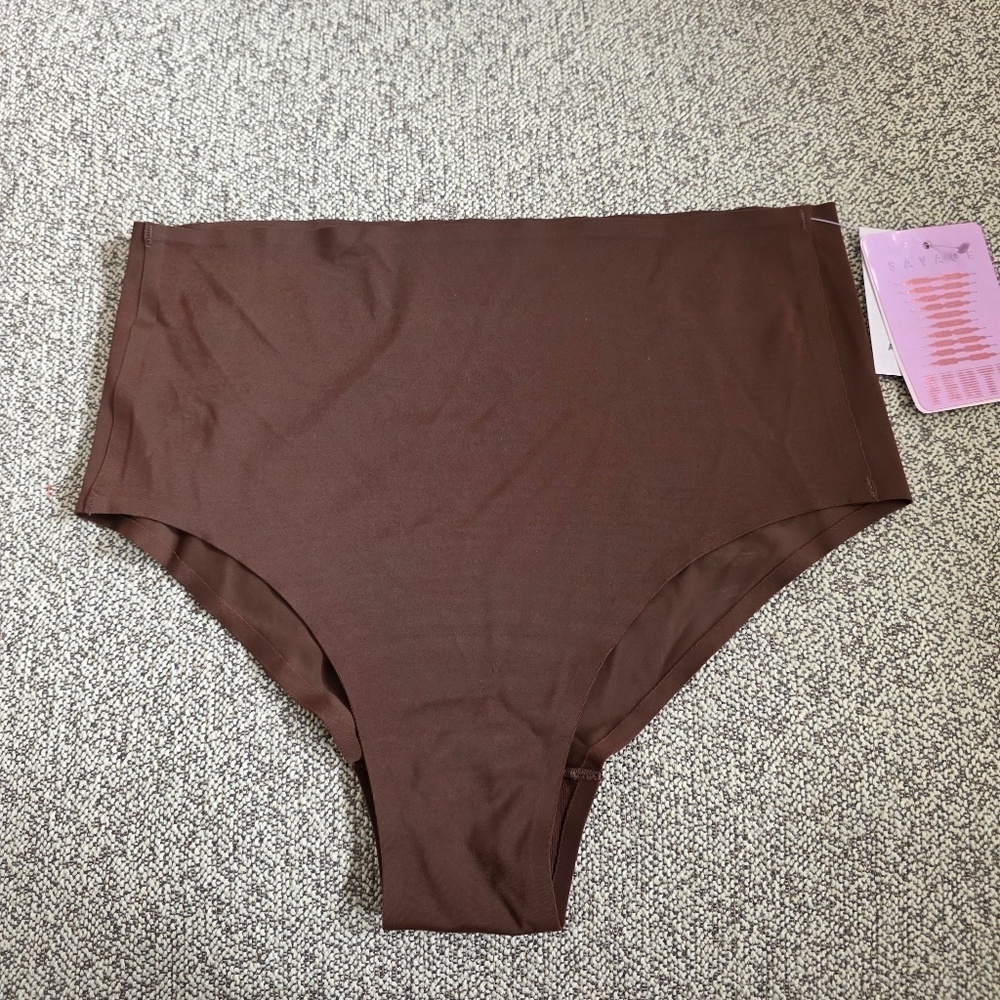 Savage X Fenty High Waist Microfiber Brief - XS